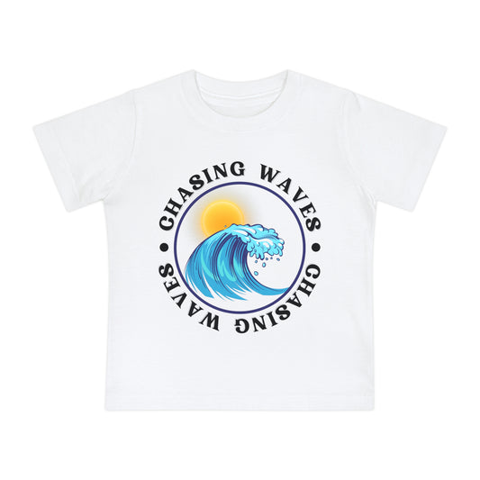 Chasing Waves Baby Tee