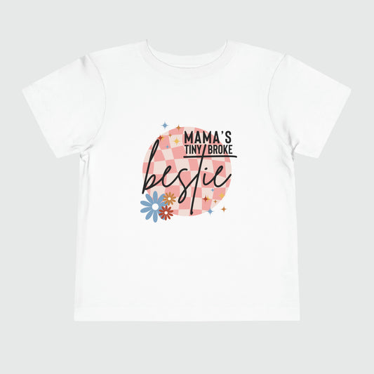 Broke Bestie Toddler Tee